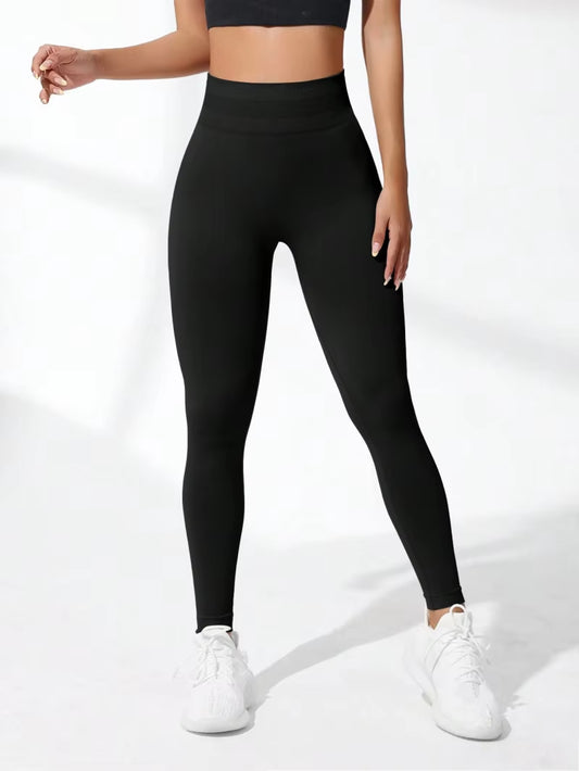 High Waist Seamless Yoga Leggings for Women - Stretchy, Breathable, Butt-Lifting Gym Pants