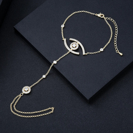Star Fireworks Luxury Adjustable Baguette Bracelet with AAA Cubic Zirconia for Women